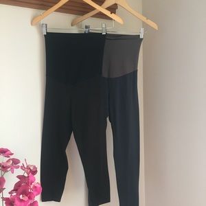 Two pairs of maternity leggings